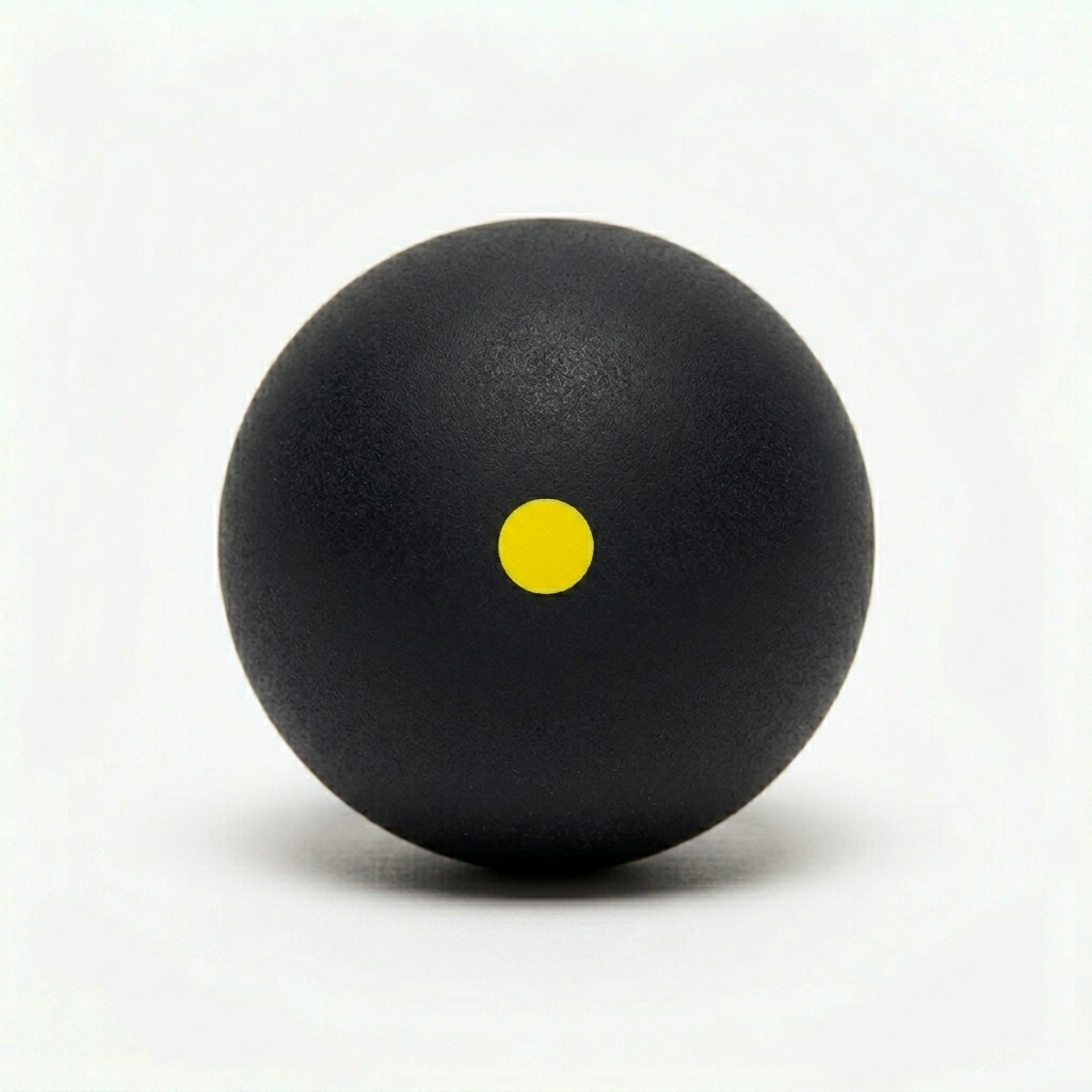 Dunlop Pro Single Yellow Dot Squash Ball - Intermediate/Advanced Speed