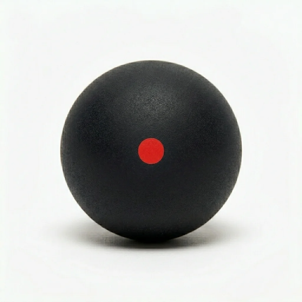 Premium Red Dot Squash Ball – Medium Speed, All-Court Performance