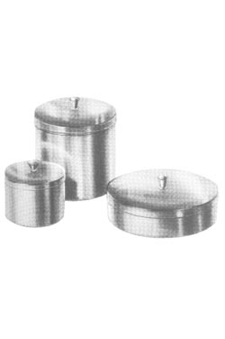 Round Metal Boxes and Med