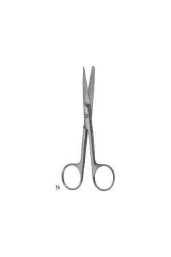 For Wound Edges 1 Blade Serrated Scissors