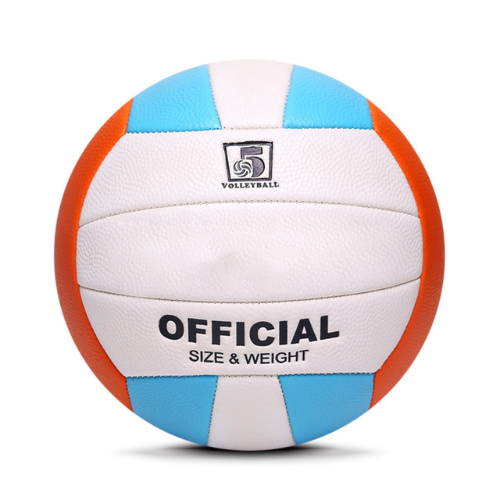Grain PVC Leather Volleyball For Promotion
