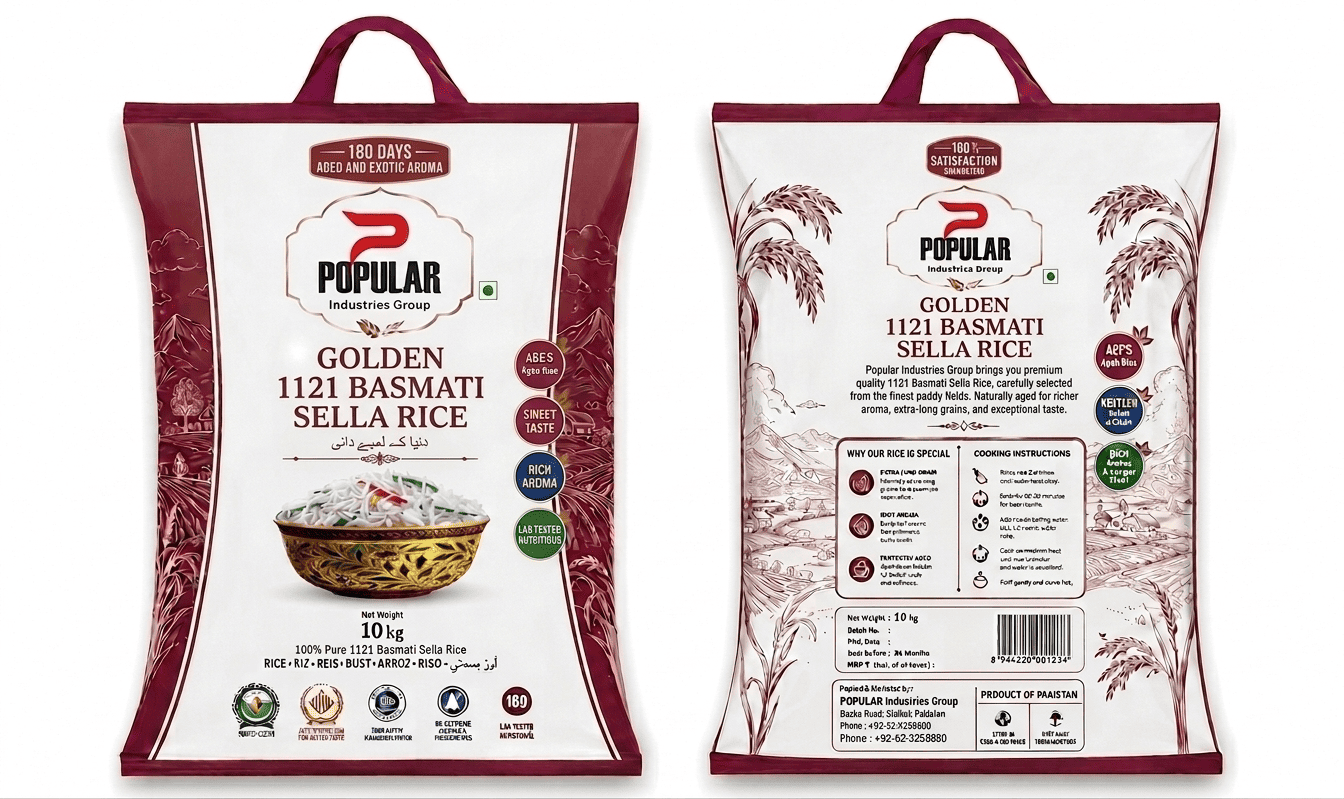 1121 Basmati Creamy Sella Rice