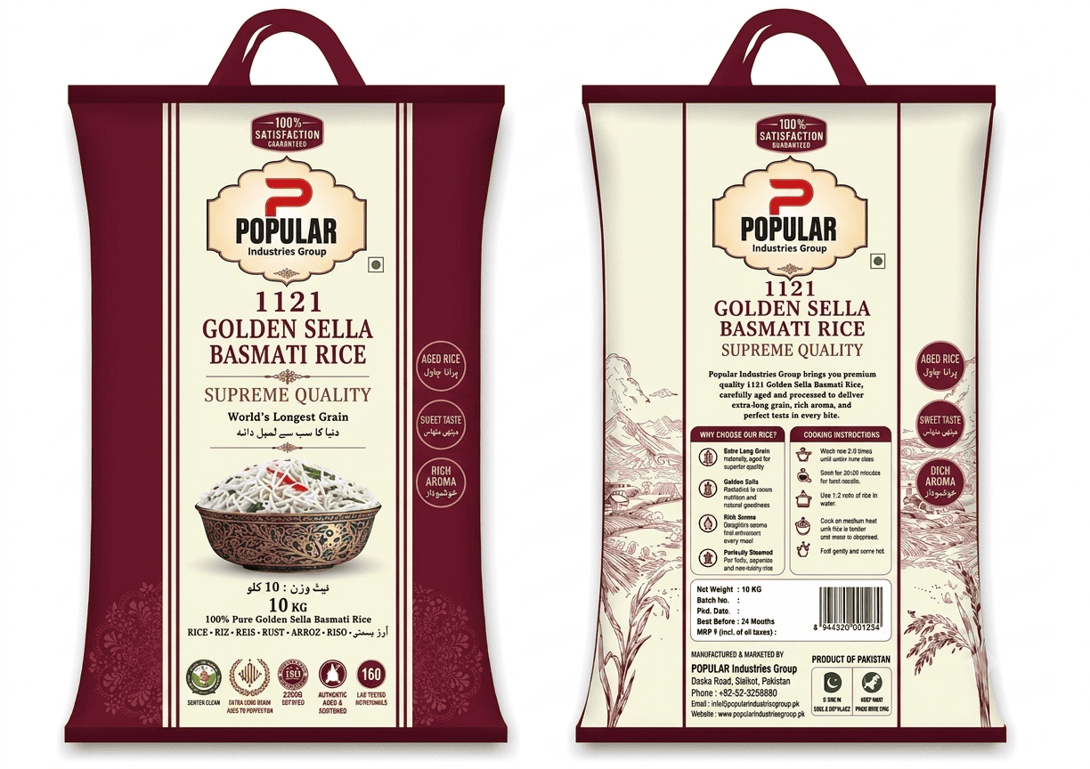 1121 Golden Sella Basmati Rice
