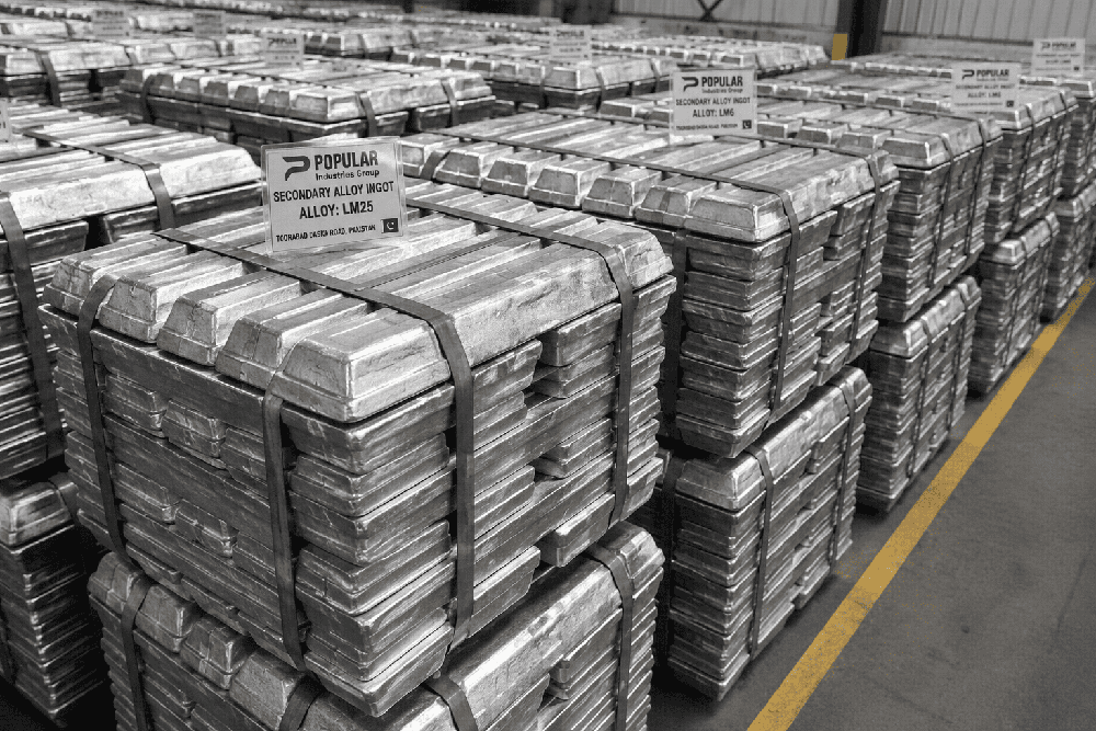 Secondary Alloy Ingot - LM25 Manufacturing at Popular Industries Group