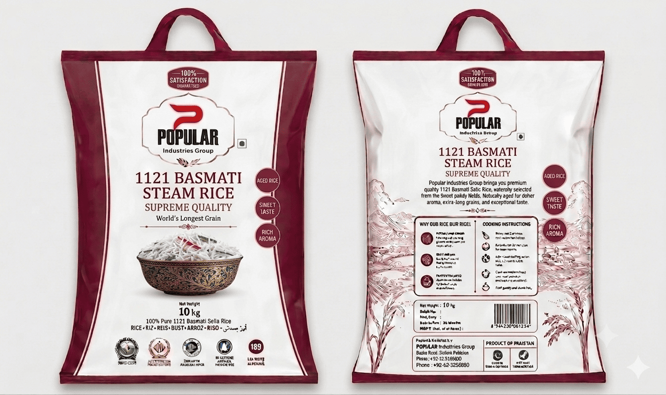 Steam 1121 Sella Basmati Extra Long Grain Rice